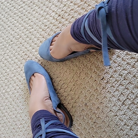 Madewell Leather Suede Gladiator Sandals - Picture 6 of 8